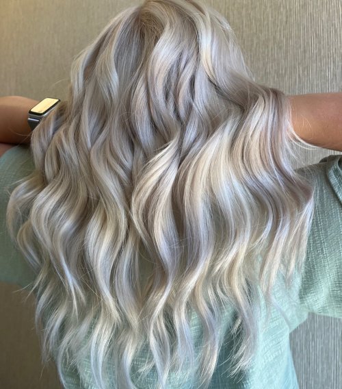 Extreme Platinum Blonde Almost White — Icy Blonde Hair