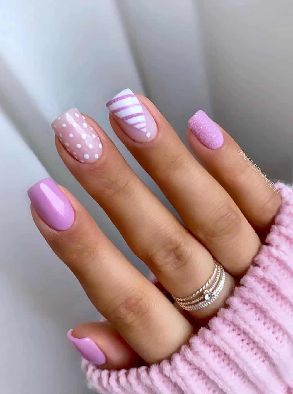 Pale Pink Glitter Gradient Sheer Nails Pale Pink Glitter Gradient Sheer Nails — Winter Pink Nails
