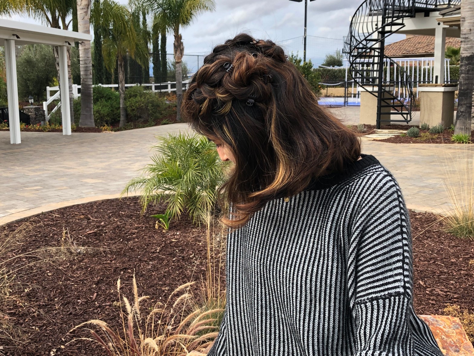 Side View Visual Idea Side View Visual Idea — Winter Hairstyles for School