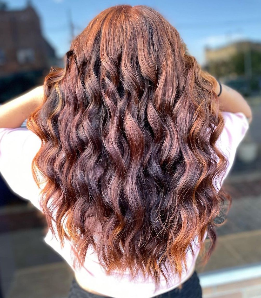 Wavy Thick Visual Idea Wavy Thick Visual Idea — Chestnut Brown Hair