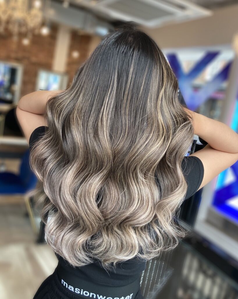 Seamless Dark Brown To Blonde Blend — Blonde to Brunette Hair
