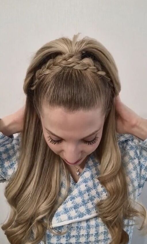 Blonde Visual Idea — Winter Date Night Hairstyles