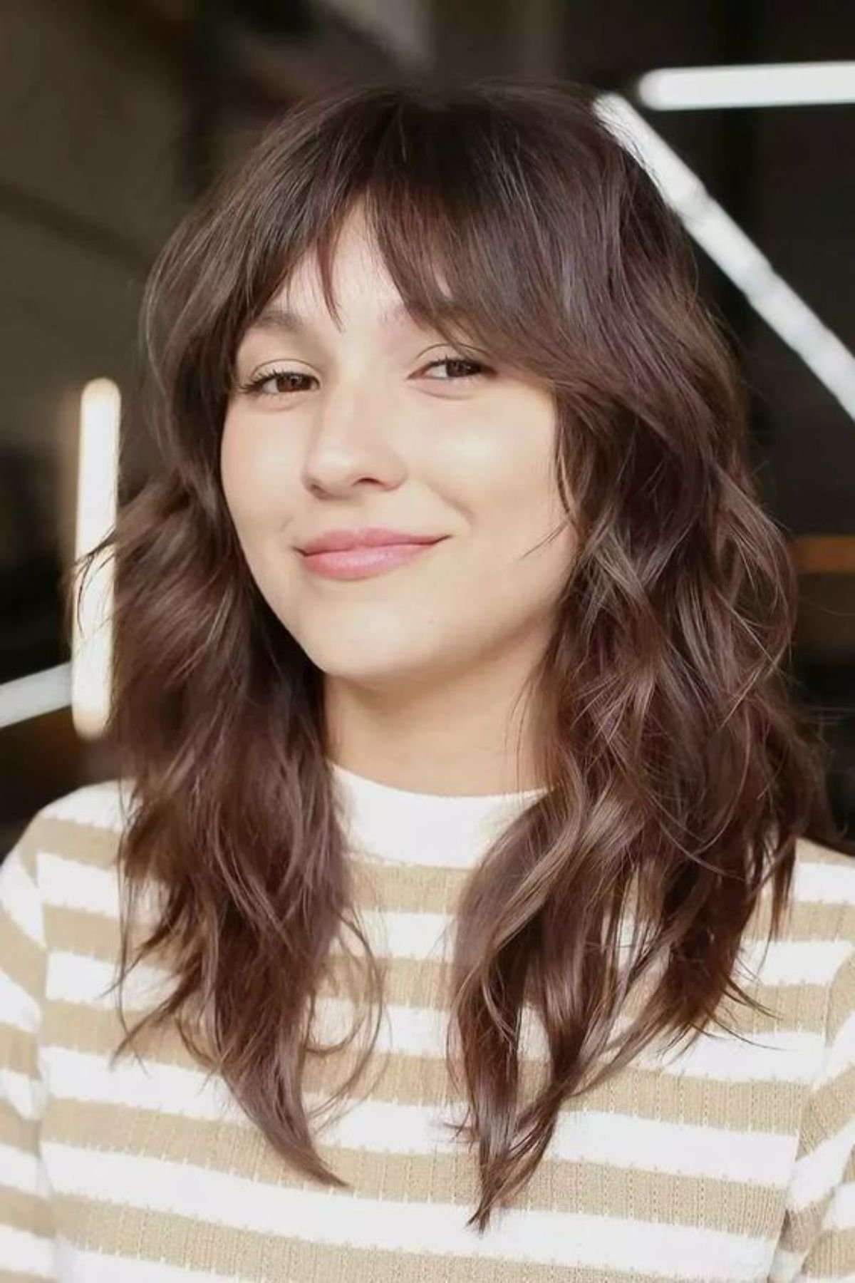 Shoulder Visual Idea Shoulder Visual Idea — Winter Haircuts for Wavy Hair