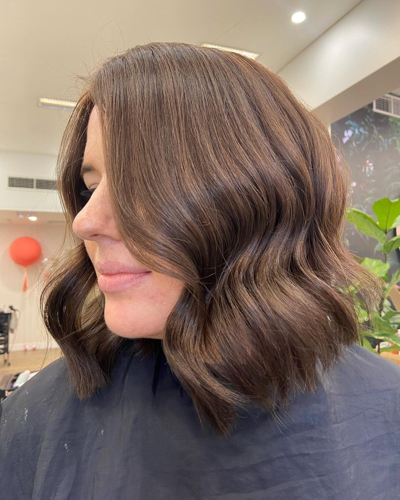 Chin Visual Idea Chin Visual Idea — Espresso Brown Hair