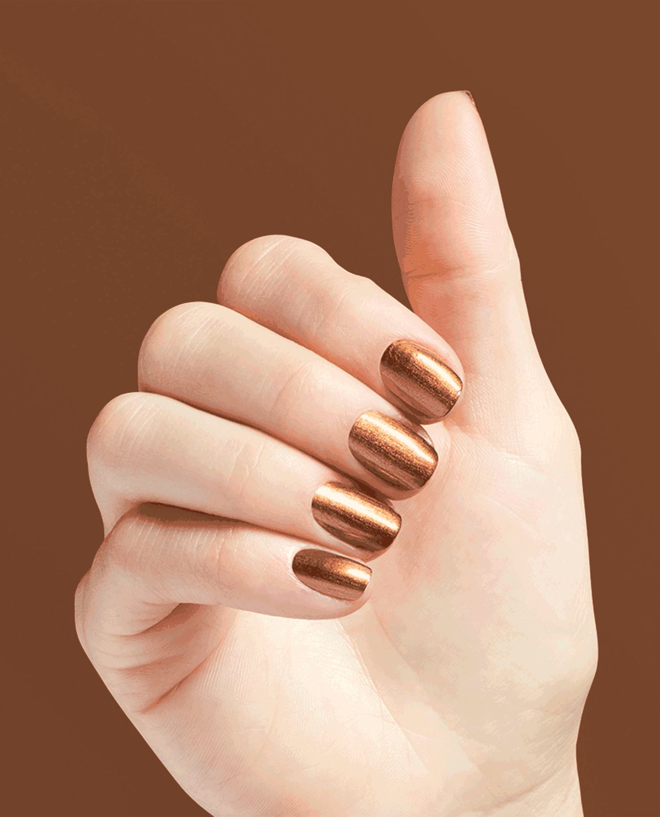 Chrome Visual Idea Chrome Visual Idea — Mocha Nails
