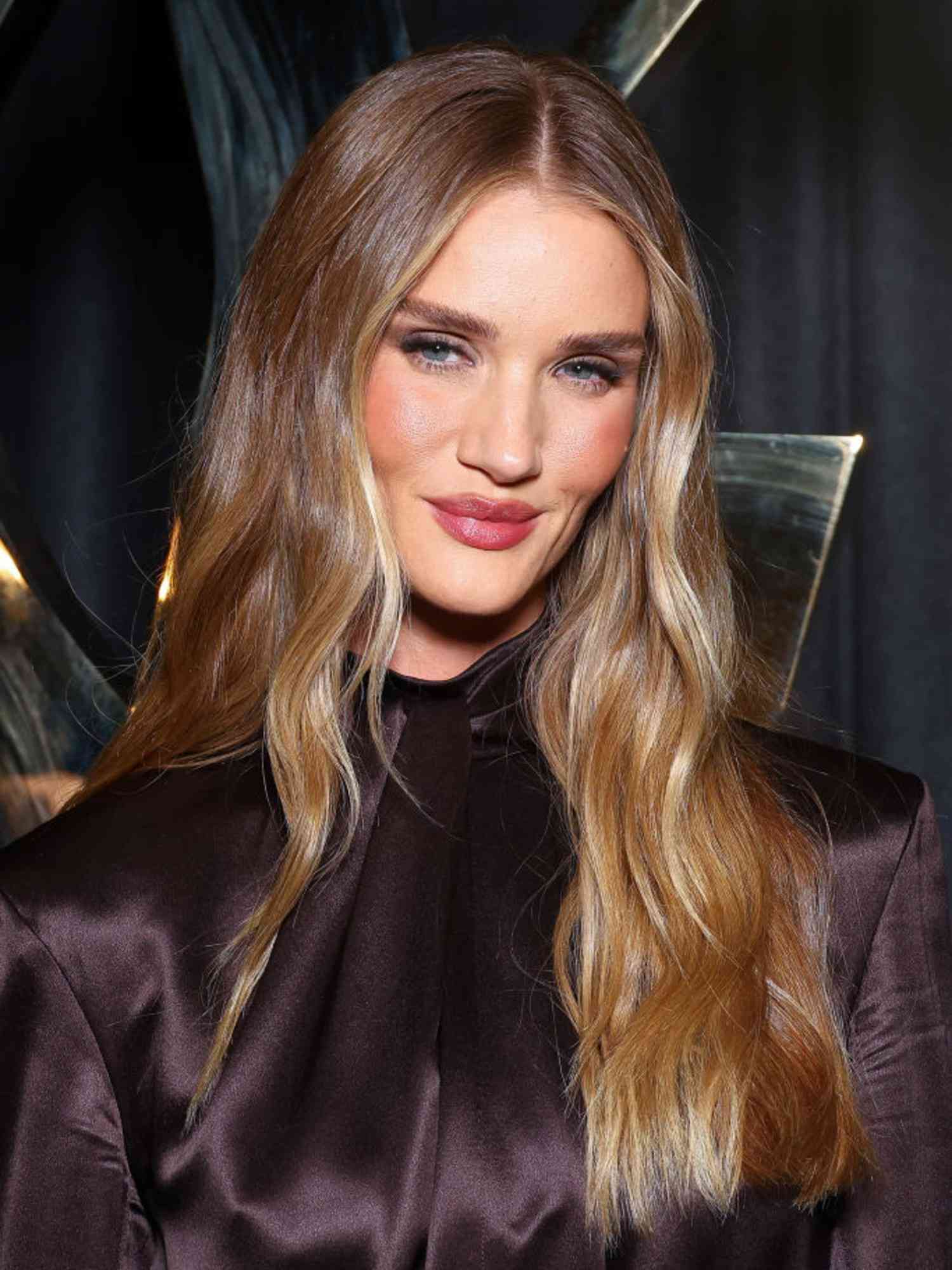 Ash Blonde With Darker Roots and Curtain Bangs — Winter Hair Colors for Olive Skin