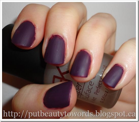 Medium Almond Rich Matte Burgundy Medium Almond Rich Matte Burgundy — Winter Matte Nails