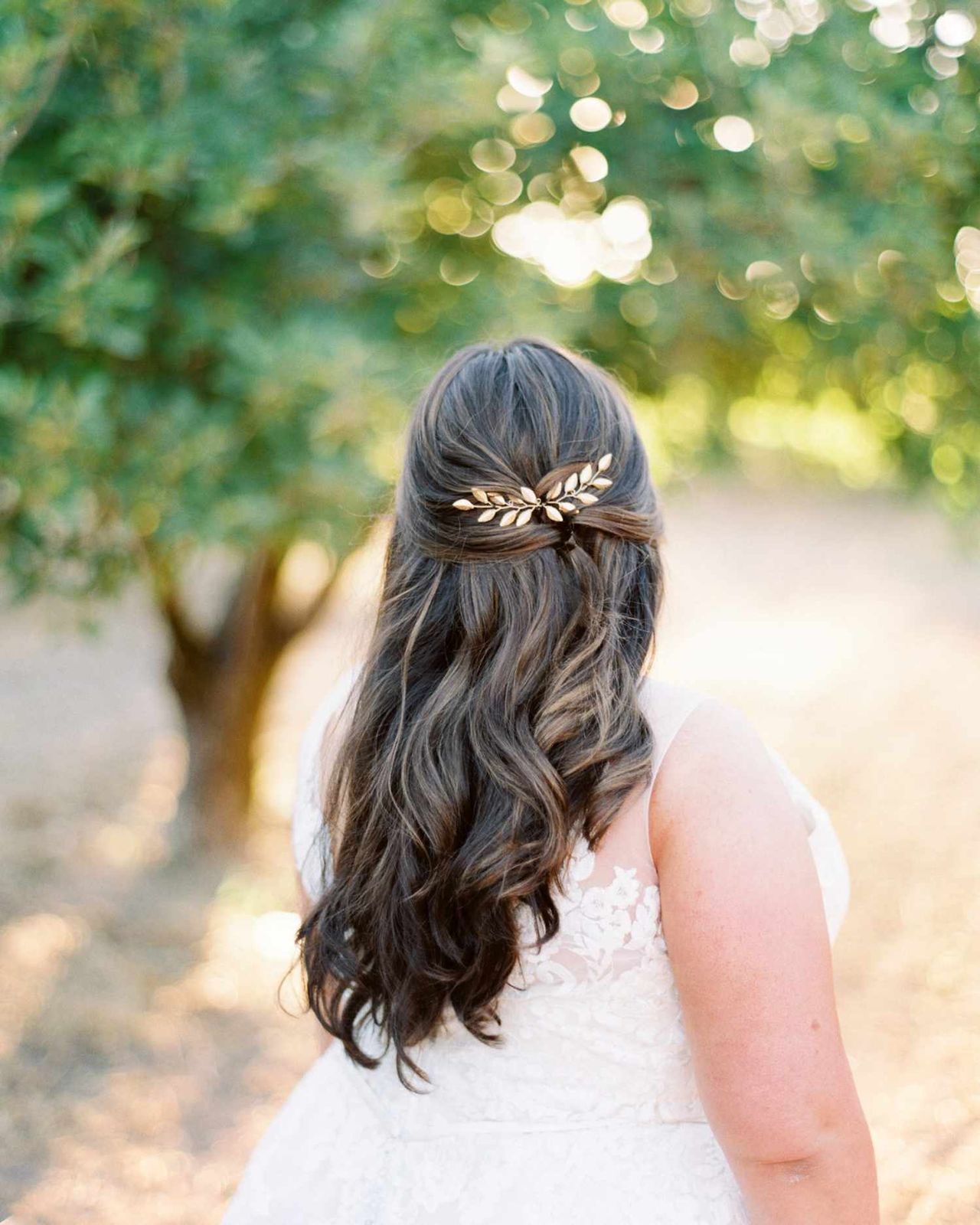 Back View Visual Idea Back View Visual Idea — Winter Half Up Half Down Hairstyles