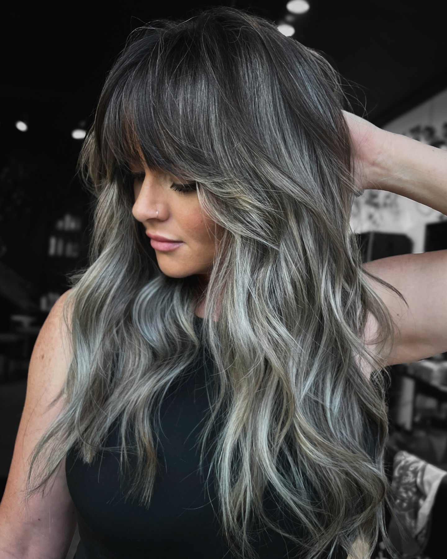25 Stunning Gray Blending Hair Ideas In 2026 | Fabbon