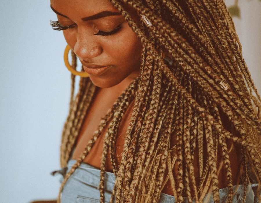 Blonde Visual Idea Blonde Visual Idea — Winter Natural Hairstyles