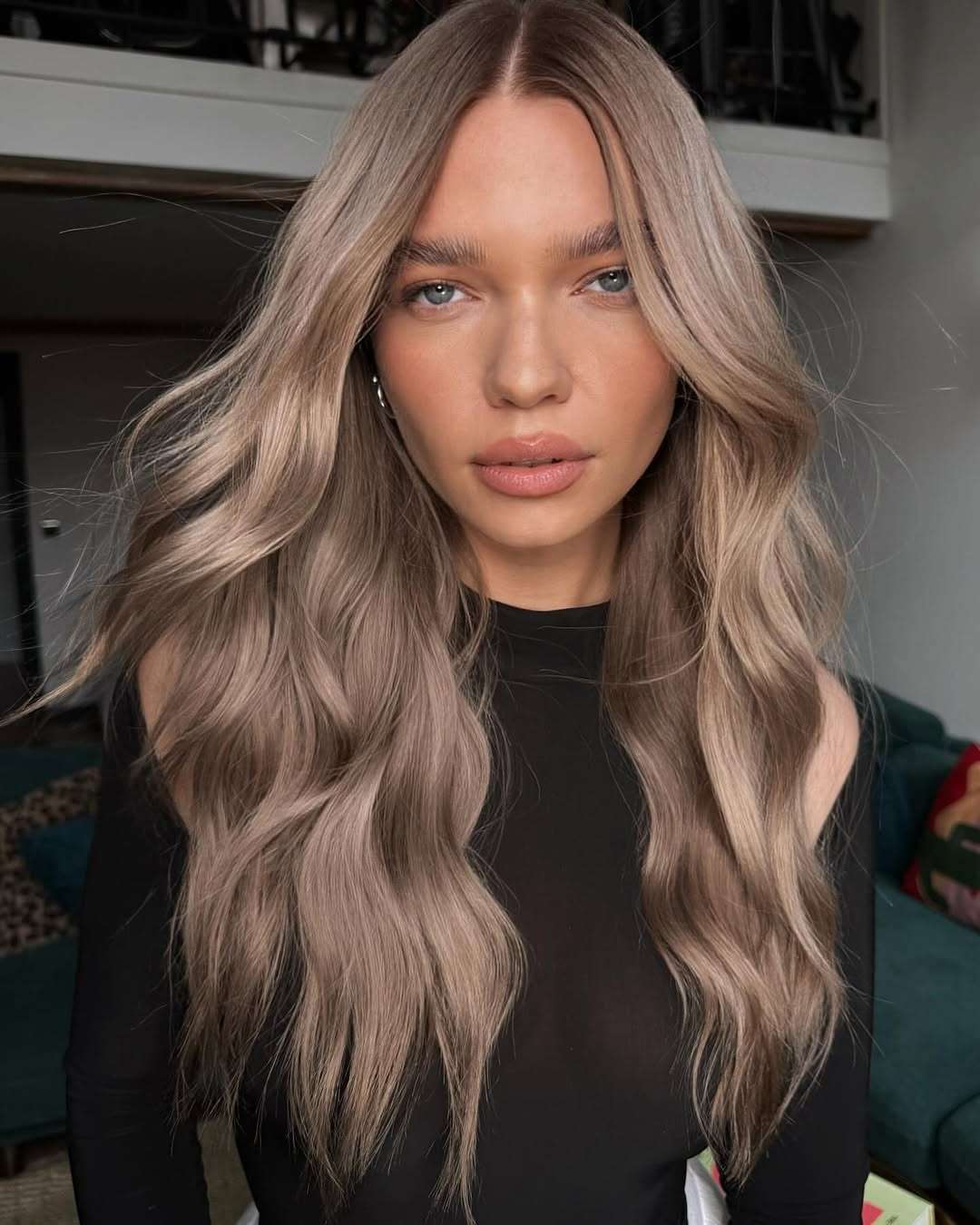 Ash Blonde With Subtle Highlights Visual Idea — Winter Hair Colors for Pale Skin