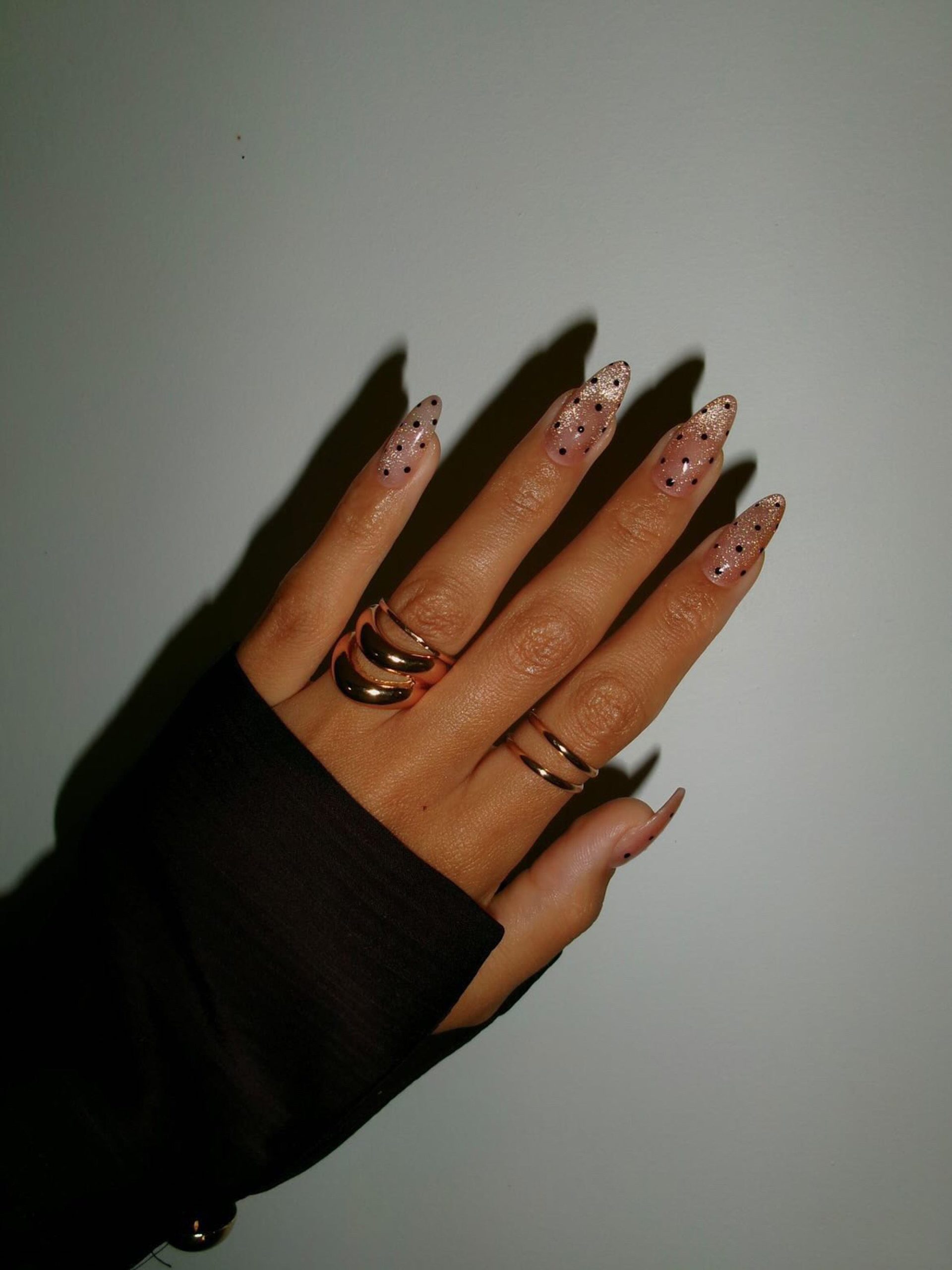 Deep Muted Brown with Subtle Sheen Deep Muted Brown with Subtle Sheen — Winter Black Nails