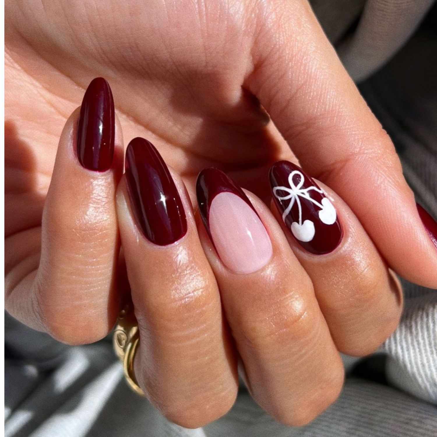 Visual Idea Visual Idea — Black Cherry Nails
