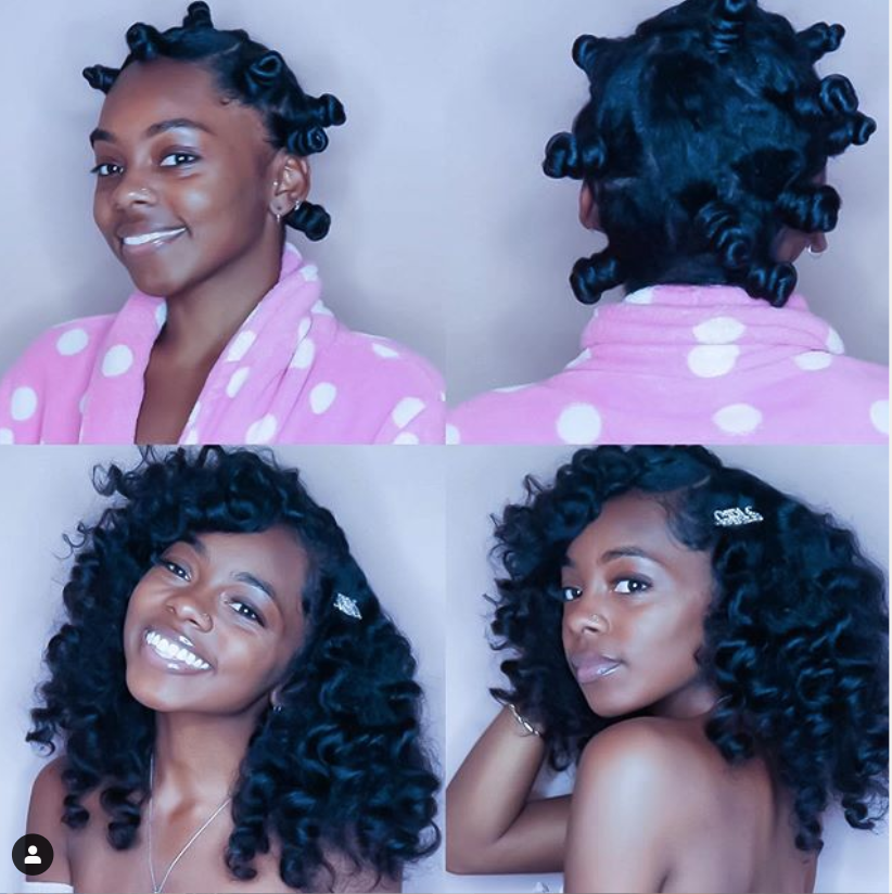 Unraveled Bantu Knots for Voluminous Curls Unraveled Bantu Knots for Voluminous Curls — Winter Natural Hairstyles