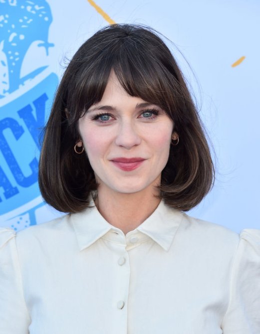 Blowout Bob With Curtain Bangs Blowout Bob With Curtain Bangs — Winter Haircuts for Heart Shaped Faces