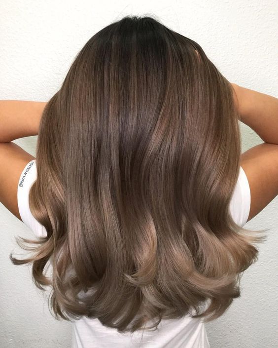 Loose Waves Smooth Visual Idea — Winter Hair Colors for Pale Skin