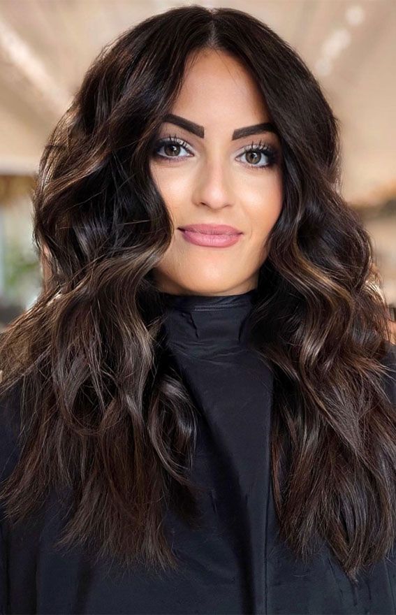 Long Layered Cut Visual Idea — Winter Haircuts for Girls