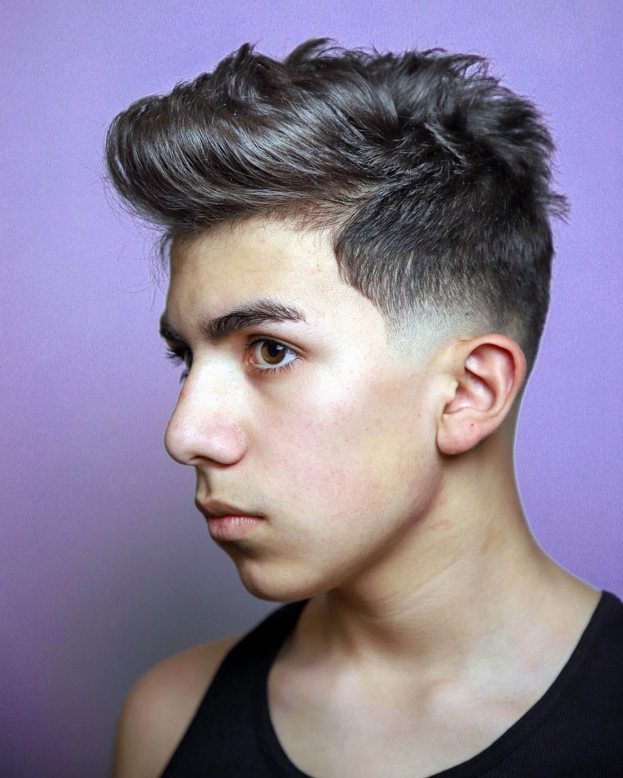 Undercut With Textured Top and Side Part Undercut With Textured Top and Side Part — Winter Haircuts for Boys