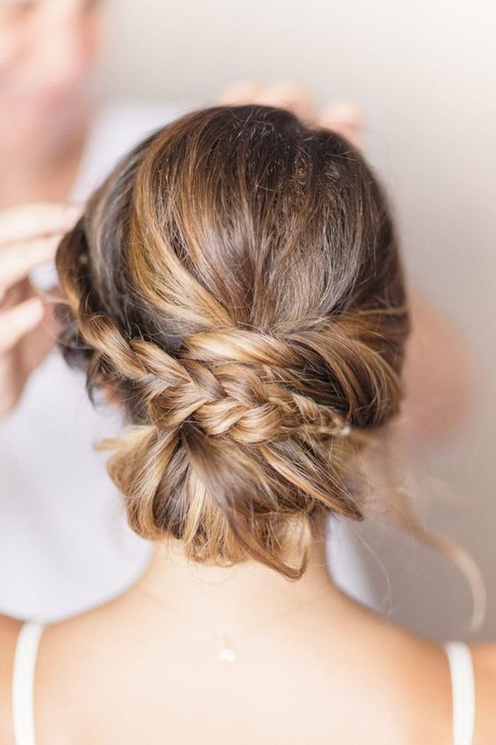 Dark Brown With Subtle Highlights Visual Idea — Winter Party Hairstyles