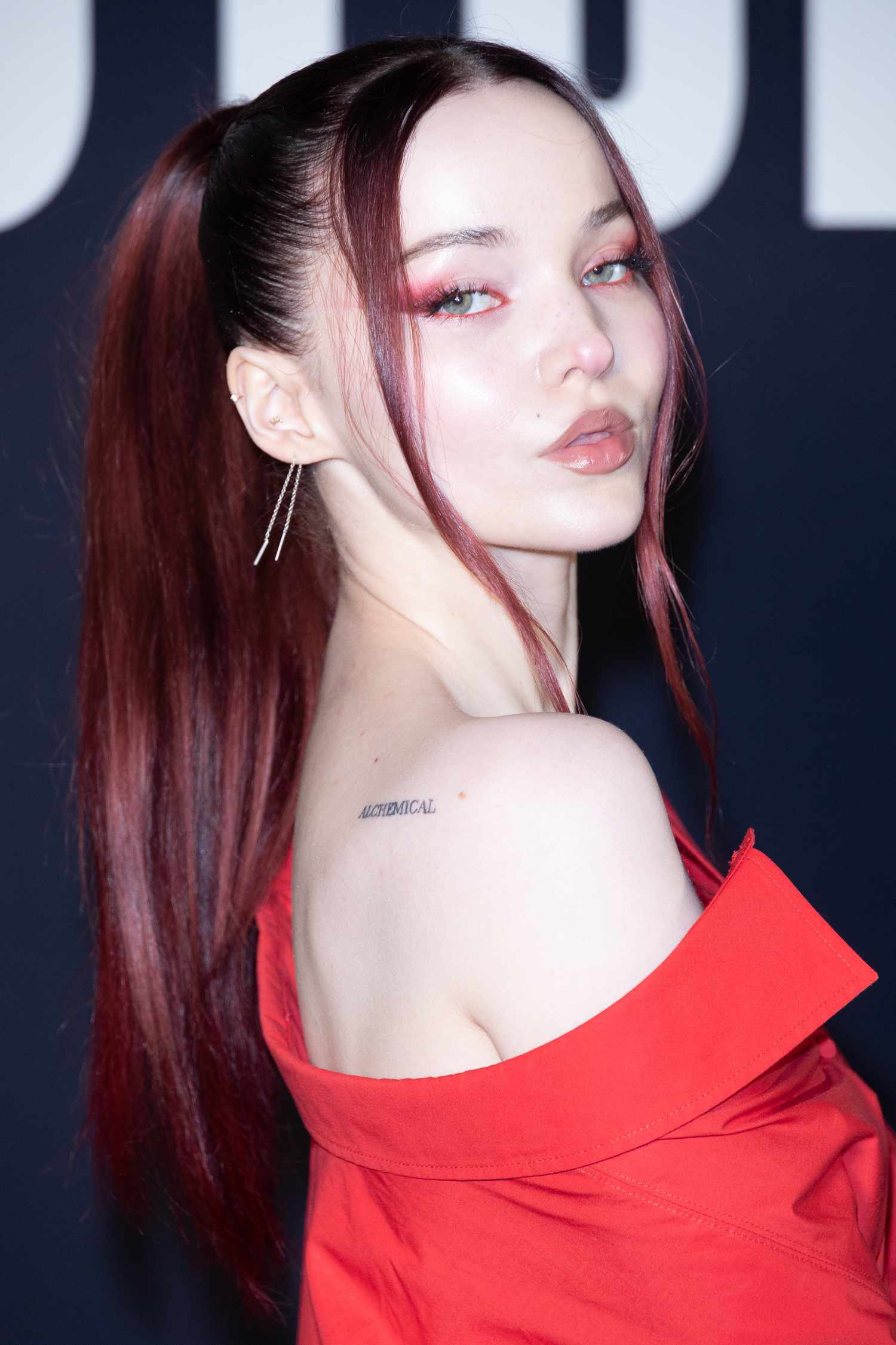 Sophisticated Dark Brown Blend with Cherry Red — Cherry Cola Hair Color