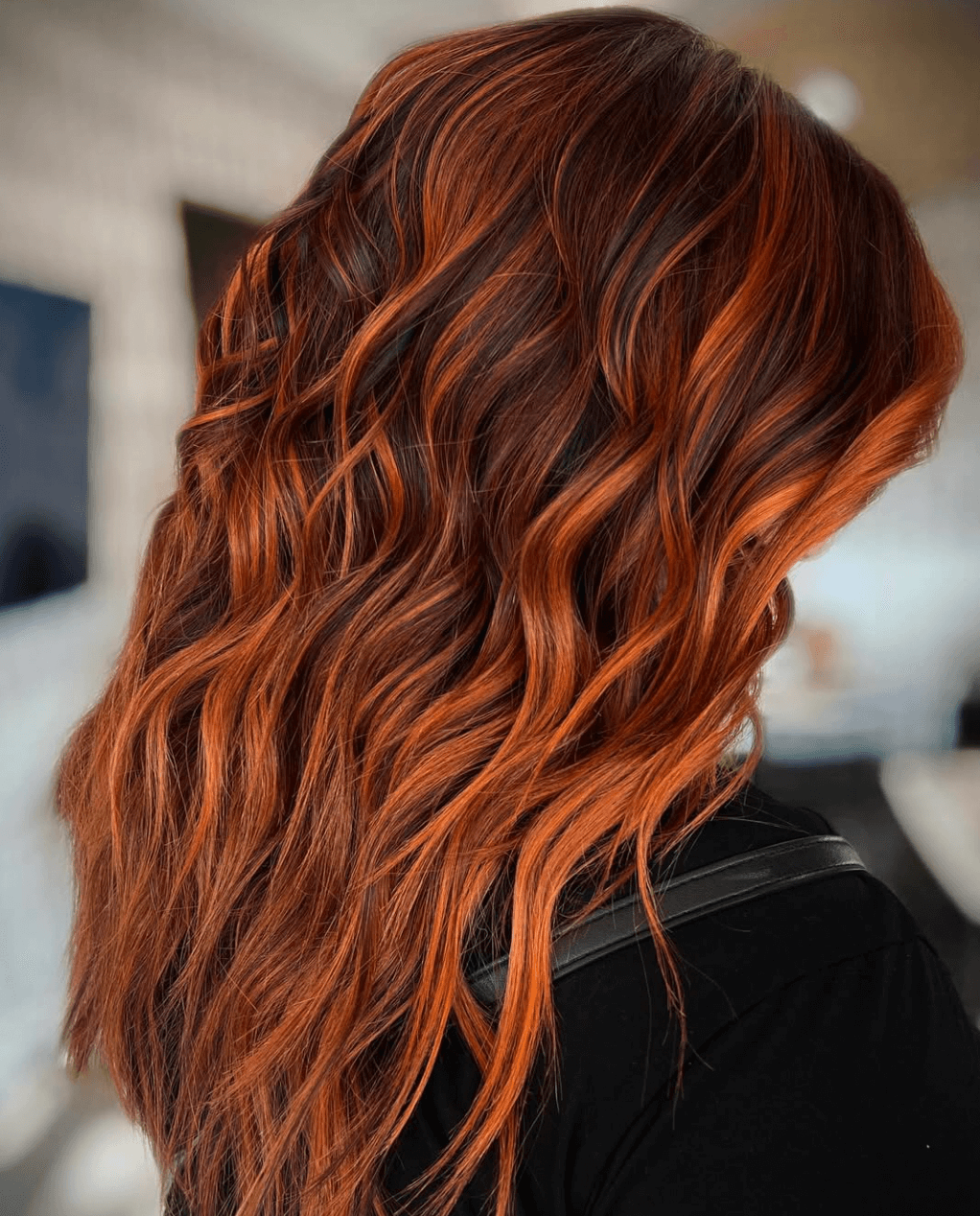 Rich Auburn with Copper Undertones — Winter Auburn Hair Color