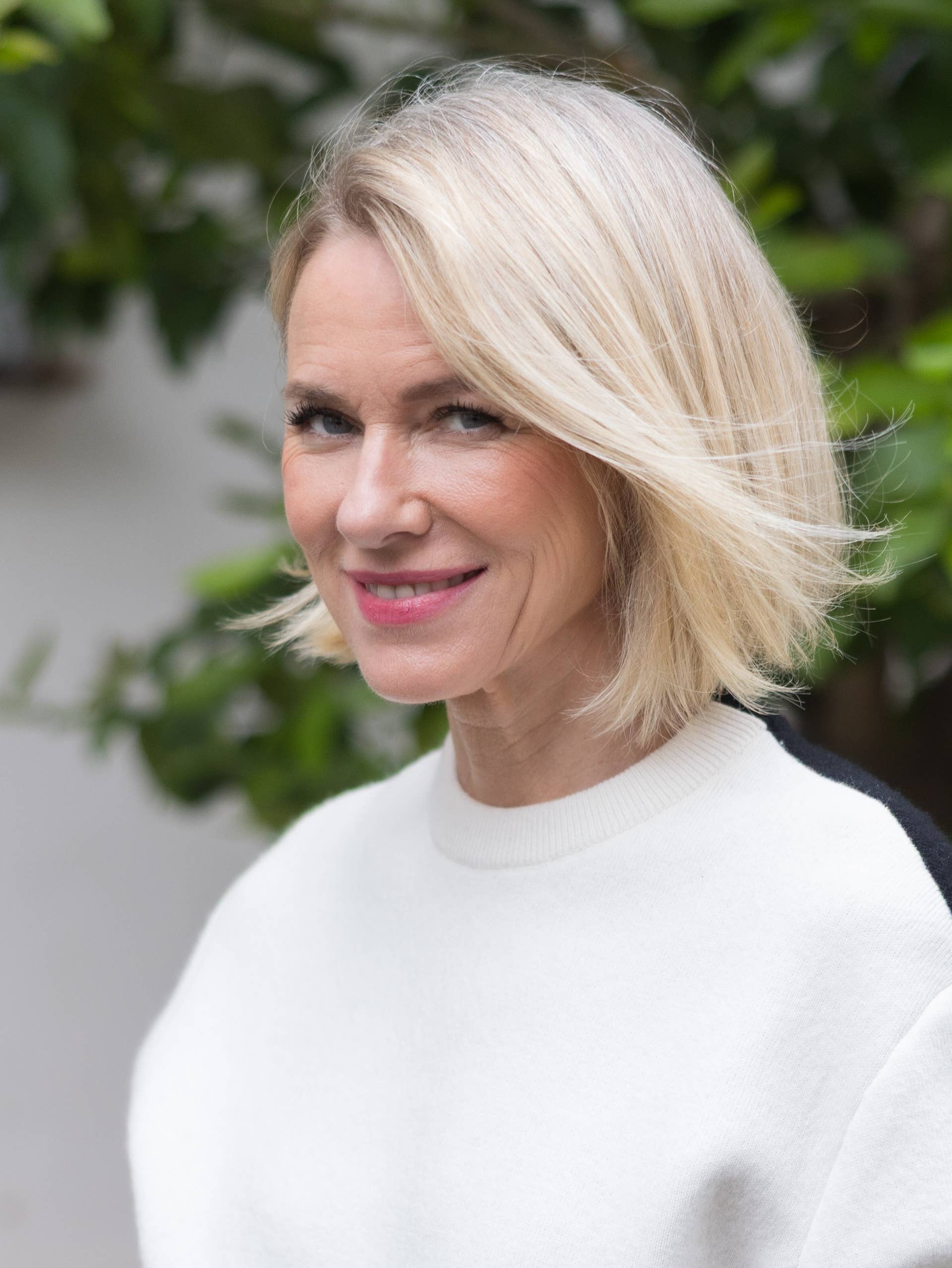 Ash Blonde Blowout Bob — Winter Haircuts for Straight Hair