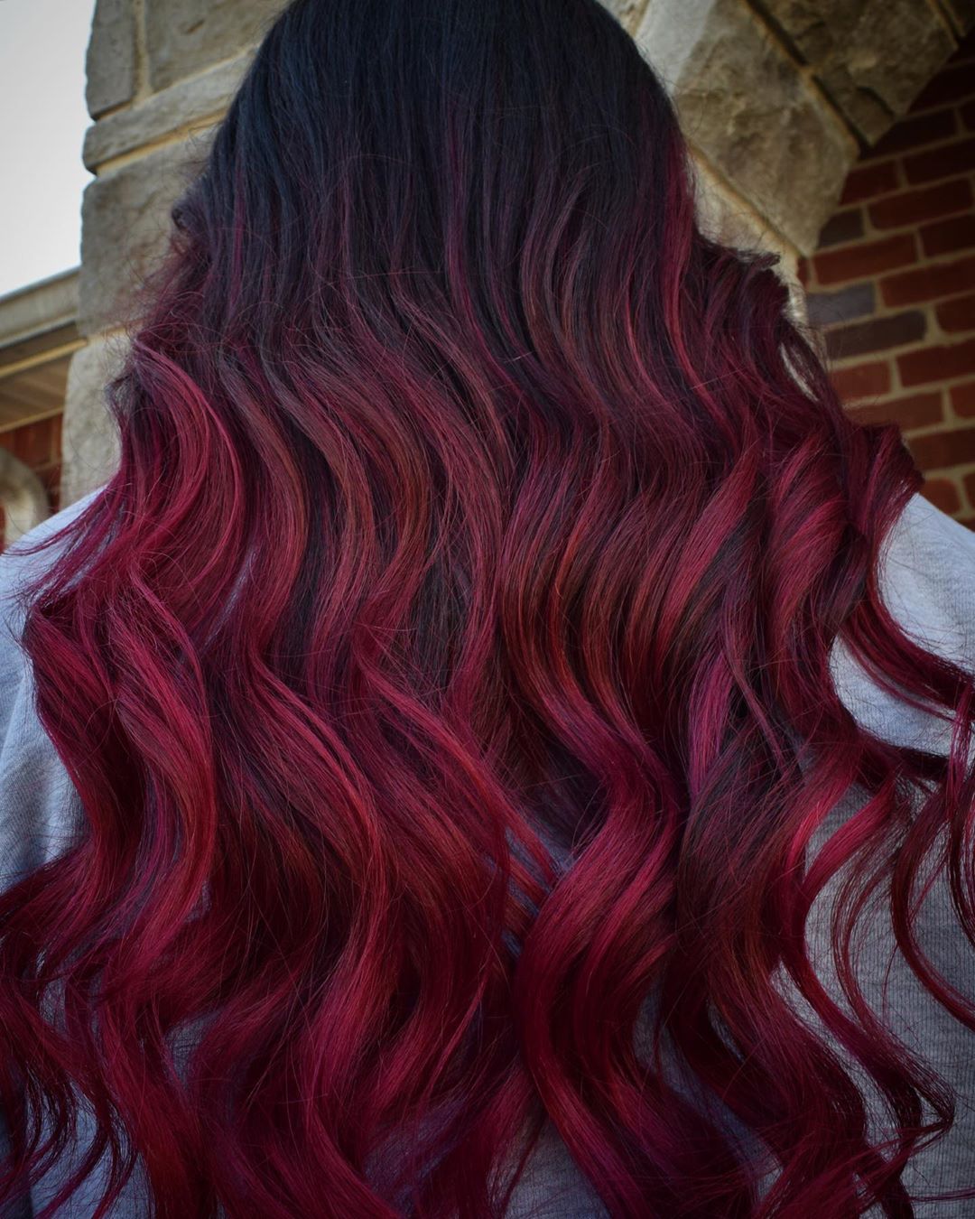 Burgundy Color Transition Burgundy Color Transition — Burgundy Hair Color
