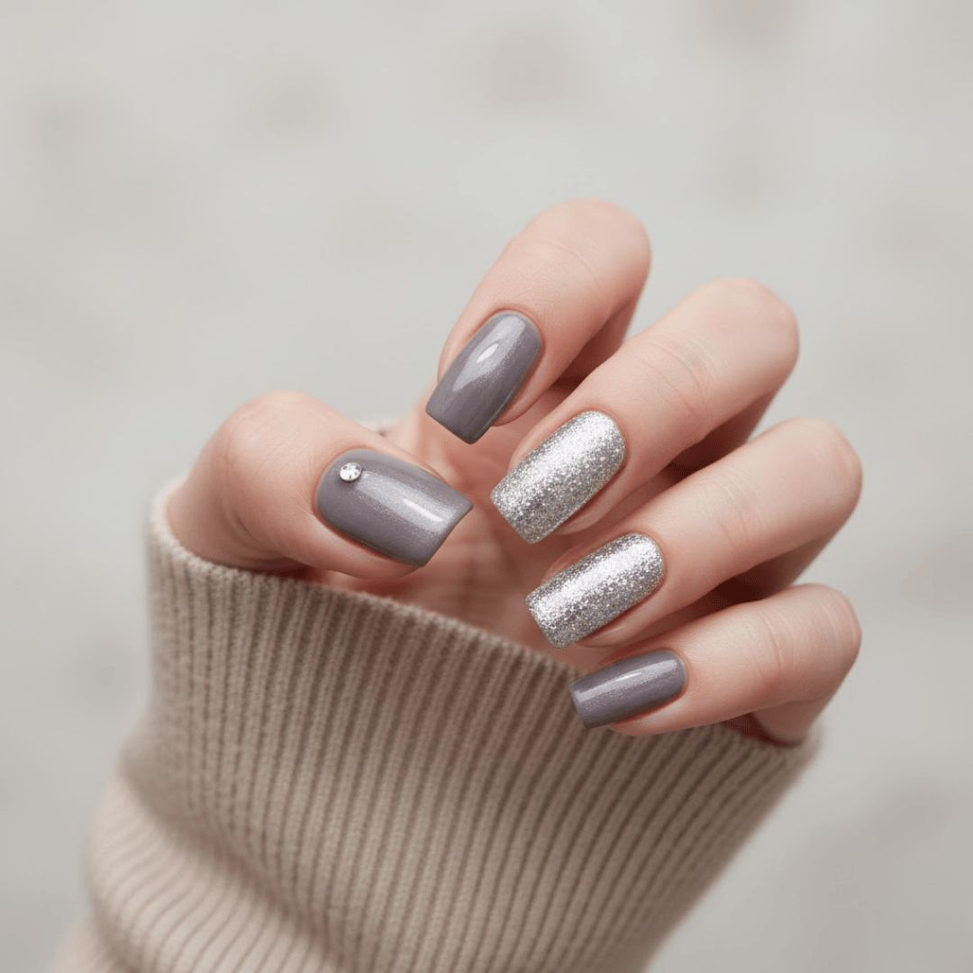 Winter Visual Idea Winter Visual Idea — Winter Gel Nail Colors