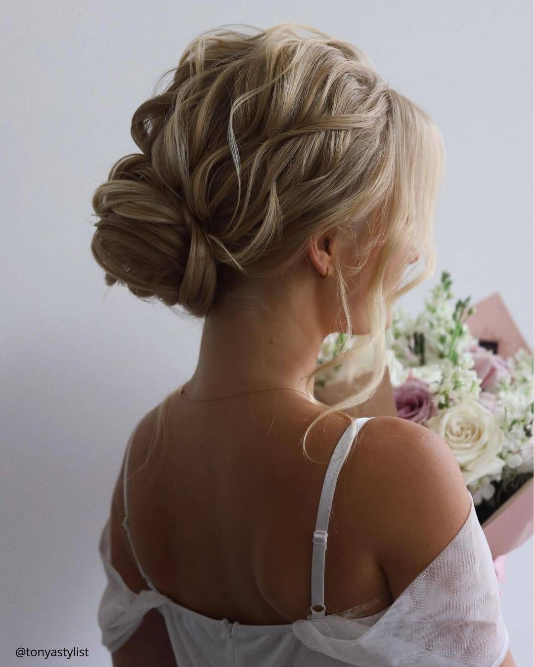 Blonde With Highlights Visual Idea — Winter Updos