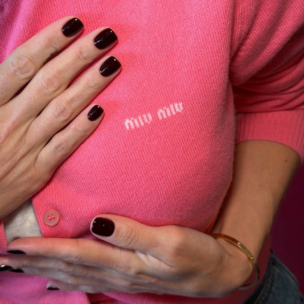 Fall Visual Idea Fall Visual Idea — Black Cherry Nails