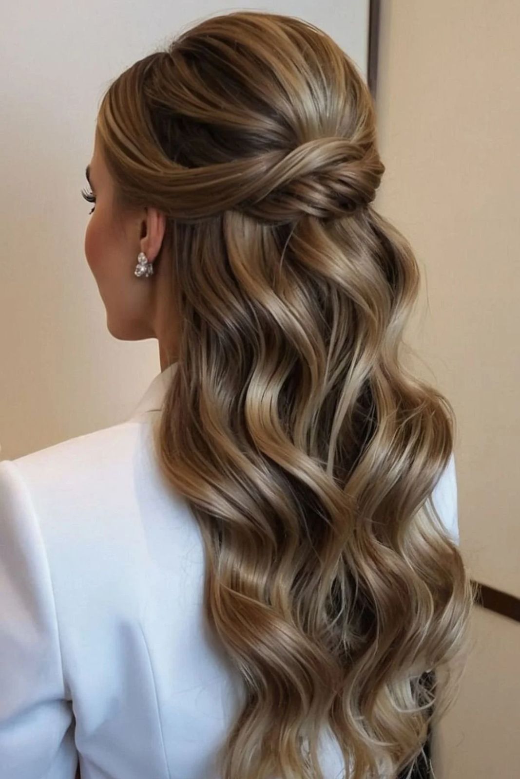 Ash Blonde With Subtle Darker Roots Visual Idea Ash Blonde With Subtle Darker Roots Visual Idea — Winter Half Up Half Down Hairstyles