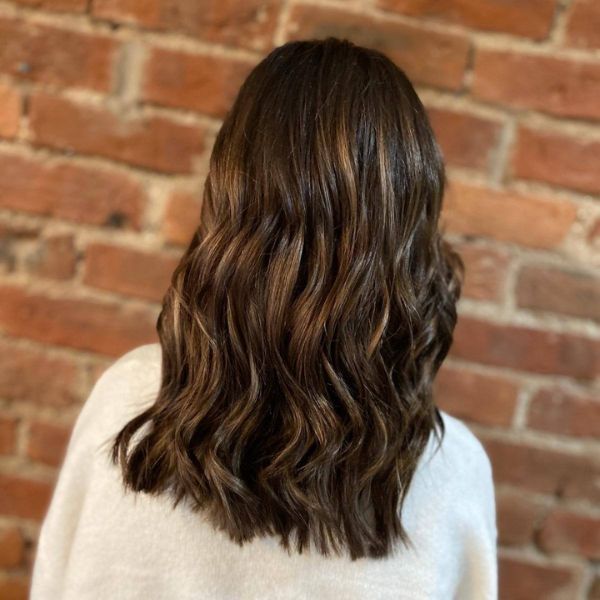 Visual Idea — The Base Colour Is Dark Brown Visual Idea — The Base Colour Is Dark Brown — Winter Highlights