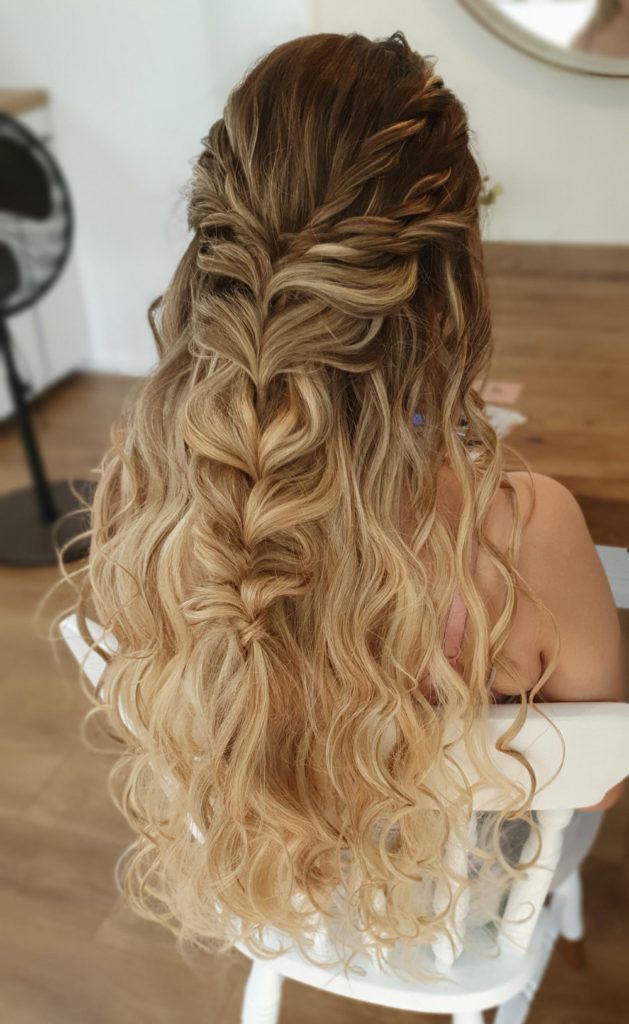 Mid-Back Visual Idea — Winter Formal Hairstyles