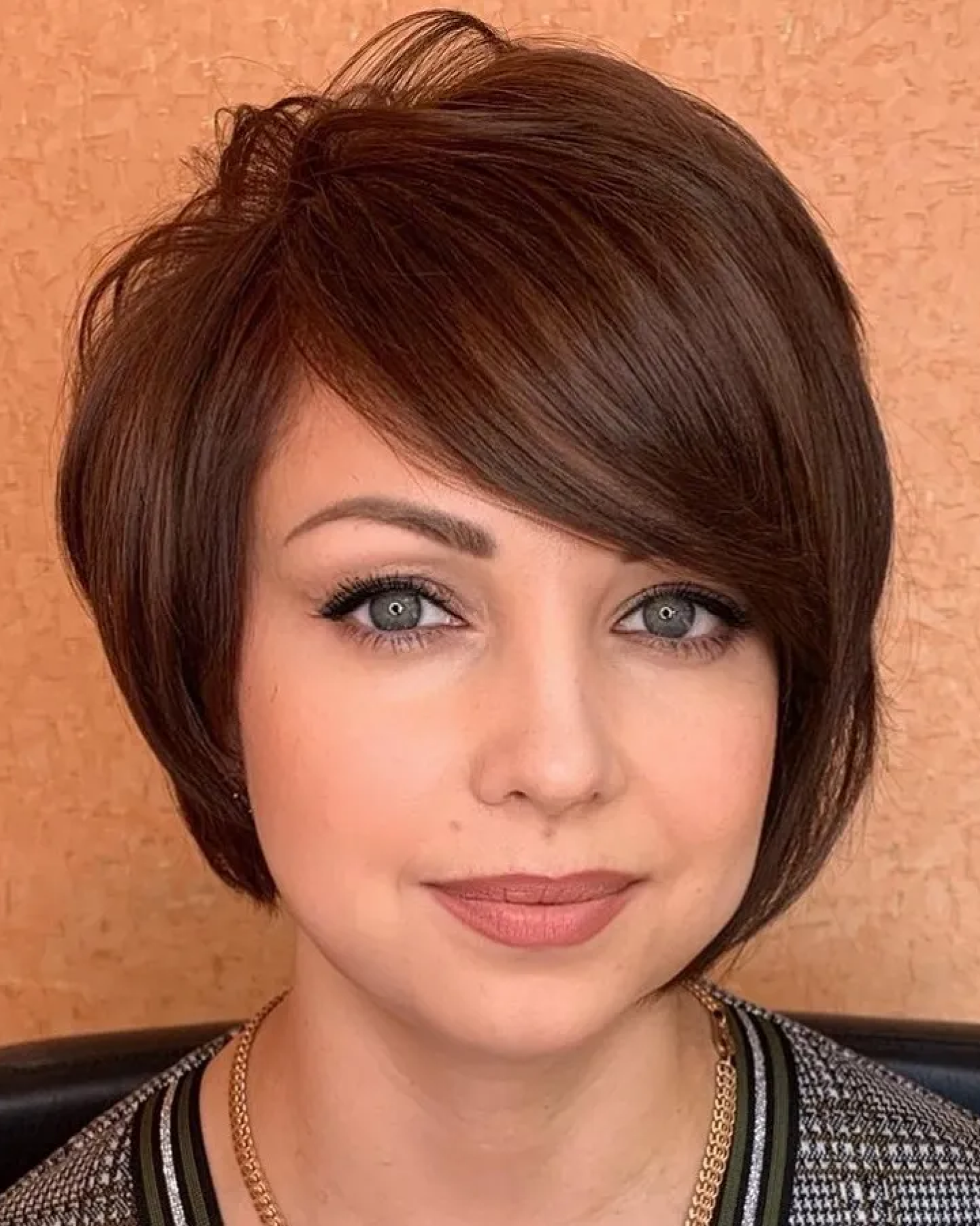 Warm Brown Visual Idea Warm Brown Visual Idea — Low Maintenance Winter Haircuts