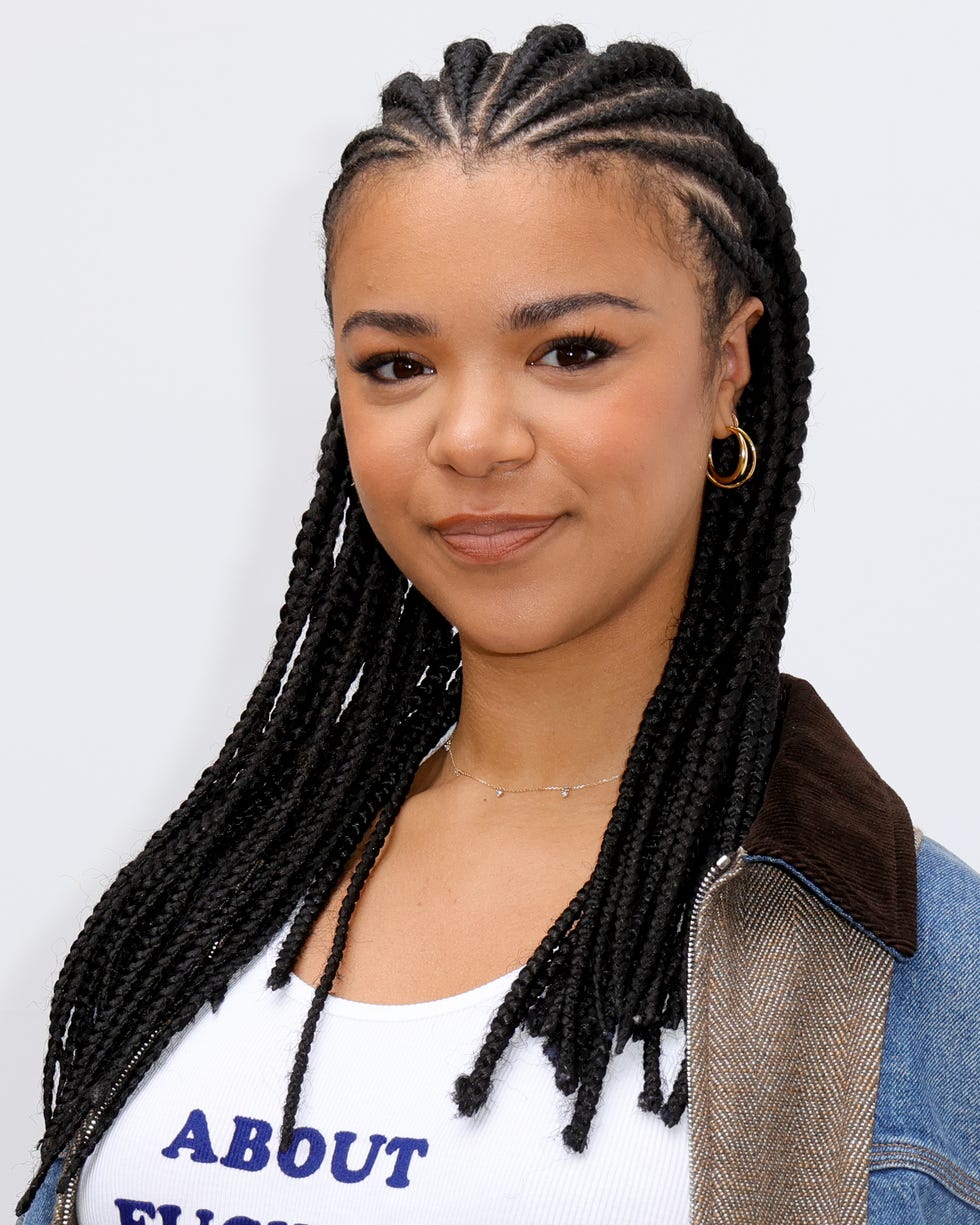 Shoulder Length Box Braids Brown Undertones — Winter Braid Colors for Black Women