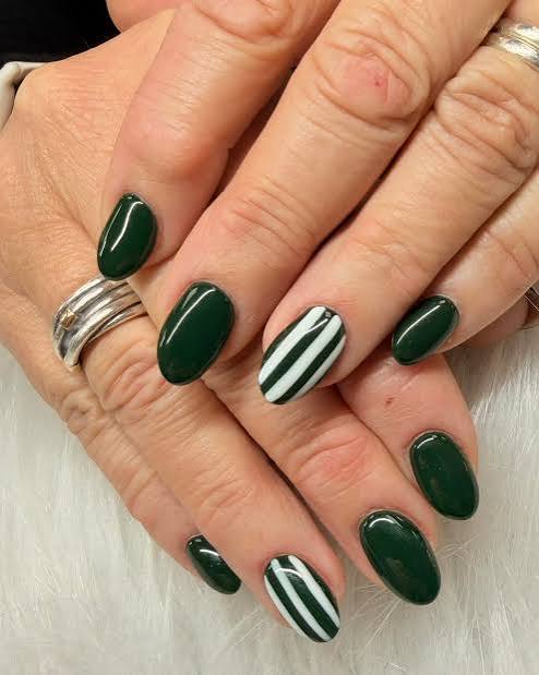 Any Visual Idea — Emerald Green Nails