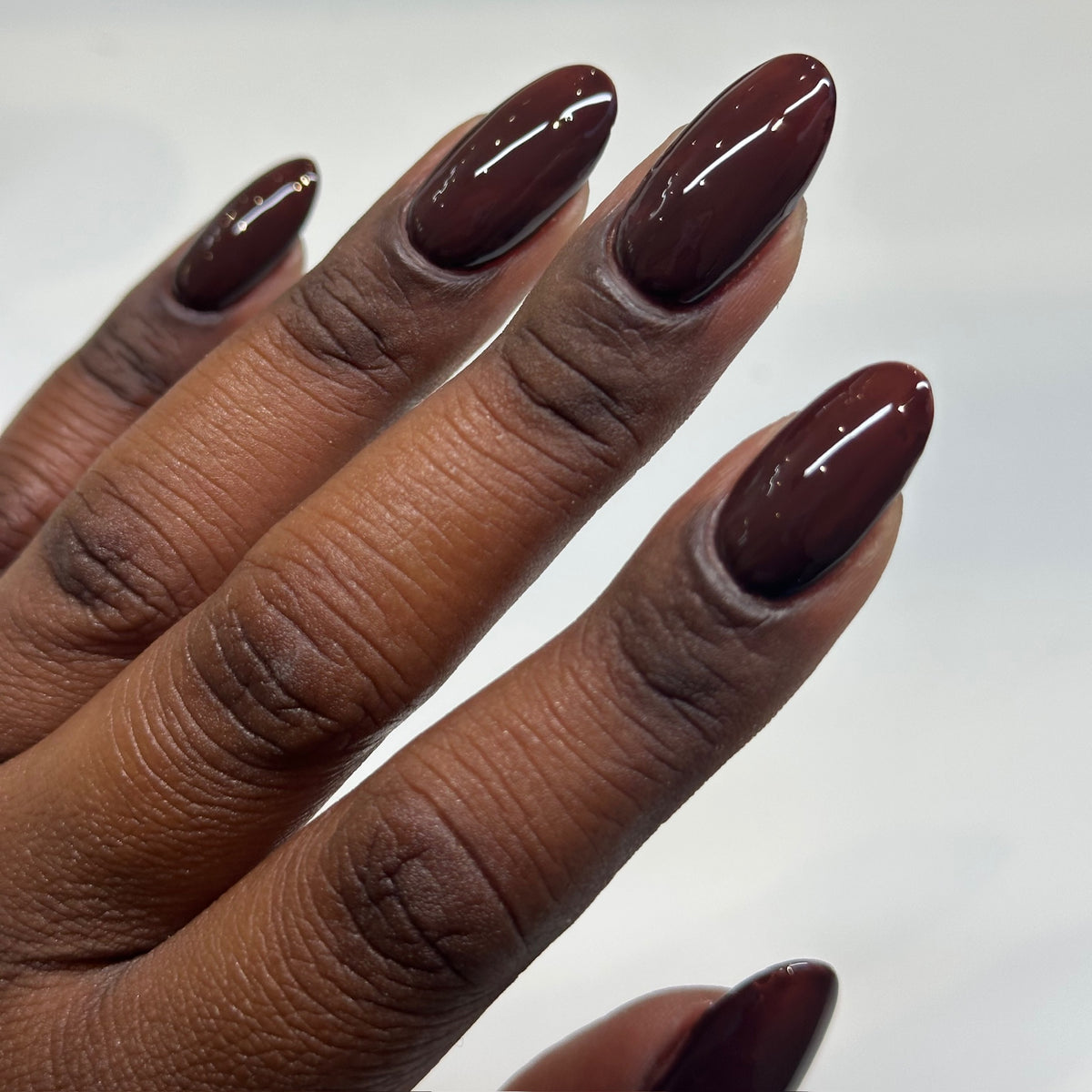 The Single Detail A Reader Notices First Glossy Dark Chocolate Brown Oval Nails The Single Detail A Reader Notices First Glossy Dark Chocolate Brown Oval Nails — Chocolate Brown Nails