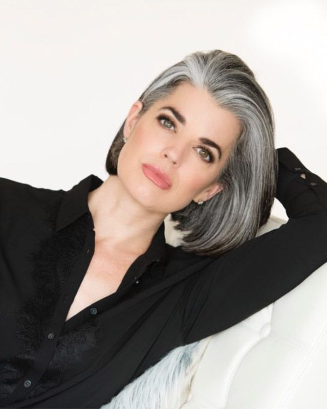 Sophisticated Grey Bob — Winter Haircuts for Women Over 50