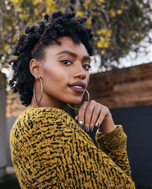 Full Short Afro — Winter Haircuts for Black Women