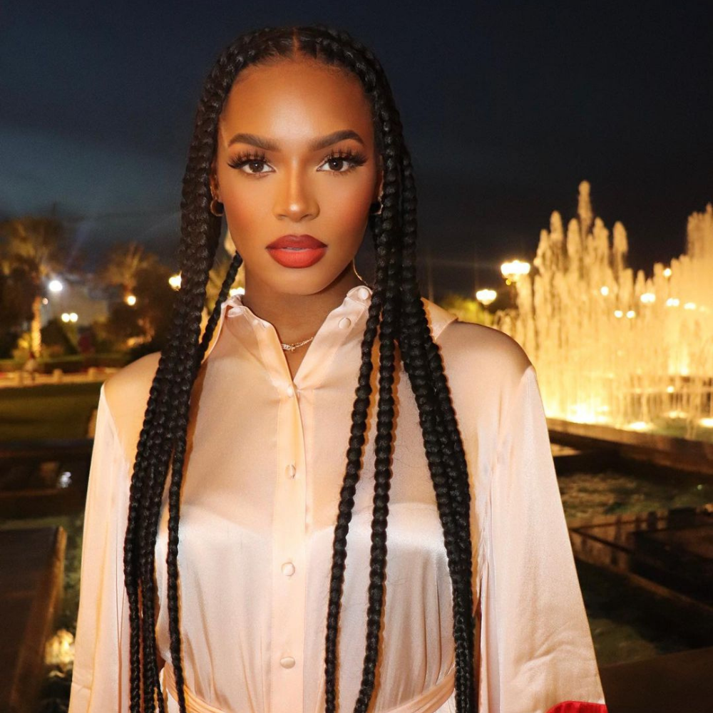 Long Uniform Box Braids — Winter Protective Hairstyles