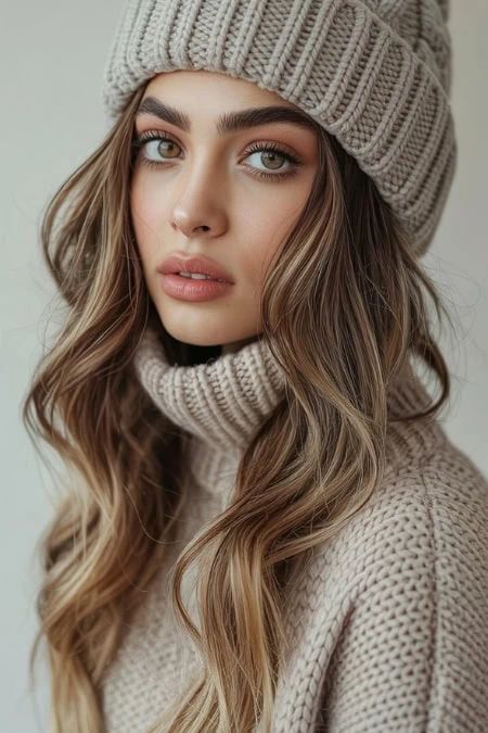 Dark Blonde With Honey Highlights Visual Idea — Winter Haircuts for Girls