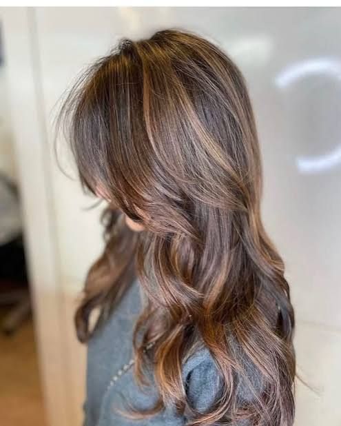 Collarbone Shag With Choppy Bangs and Balayage — Winter Haircuts for Girls
