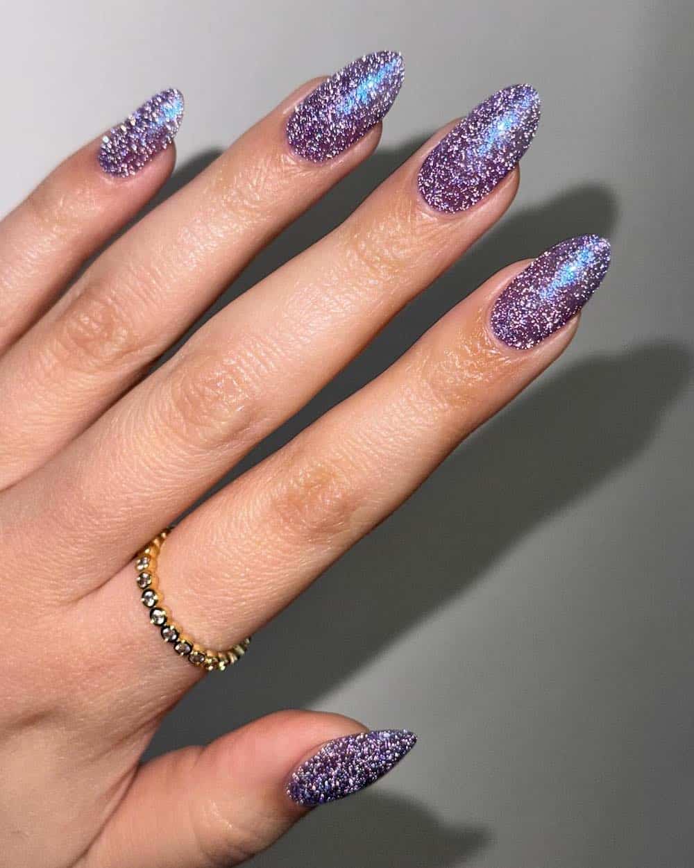 Intense Holographic Purple Glitter Intense Holographic Purple Glitter — Winter Glitter Nails