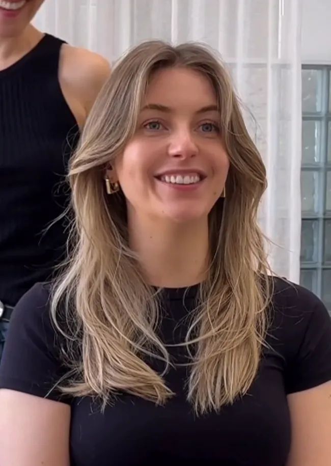 Layered Shag With Face-Framing Layered Shag With Face-Framing — Winter Haircuts for Thin Hair