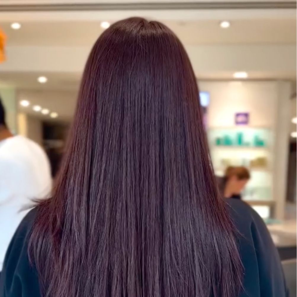 Long Layers Visual Idea — Dark Winter Hair Colors