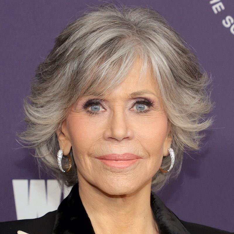 Salt and Pepper Short Bob Salt and Pepper Short Bob — Winter Hair Colors for Gray Hair