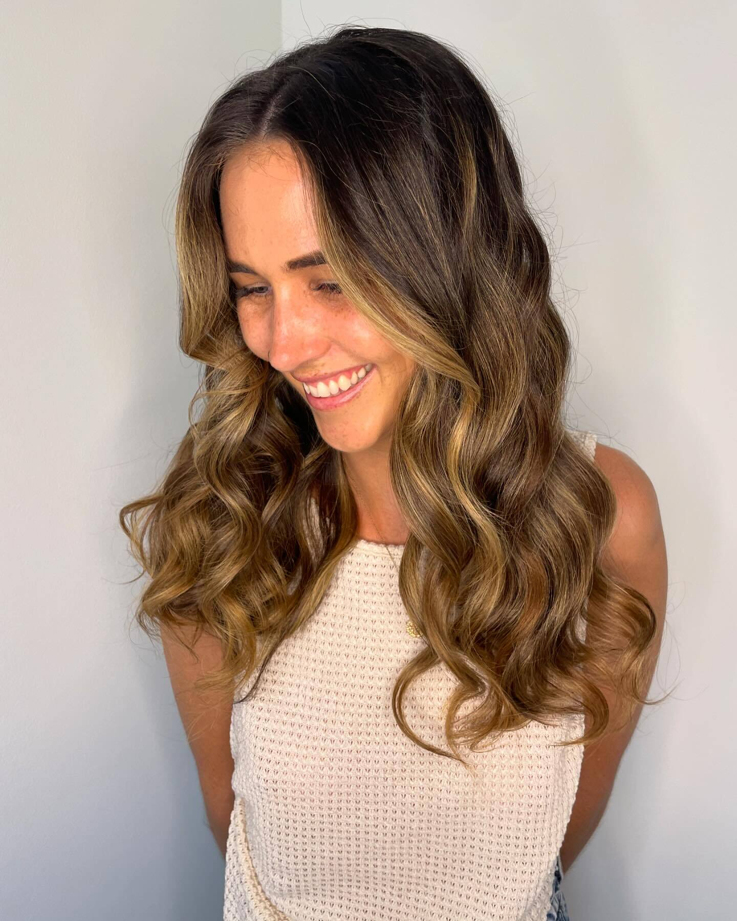 Voluminous Blowout Long Layers Voluminous Blowout Long Layers — Winter Haircuts for Thick Hair
