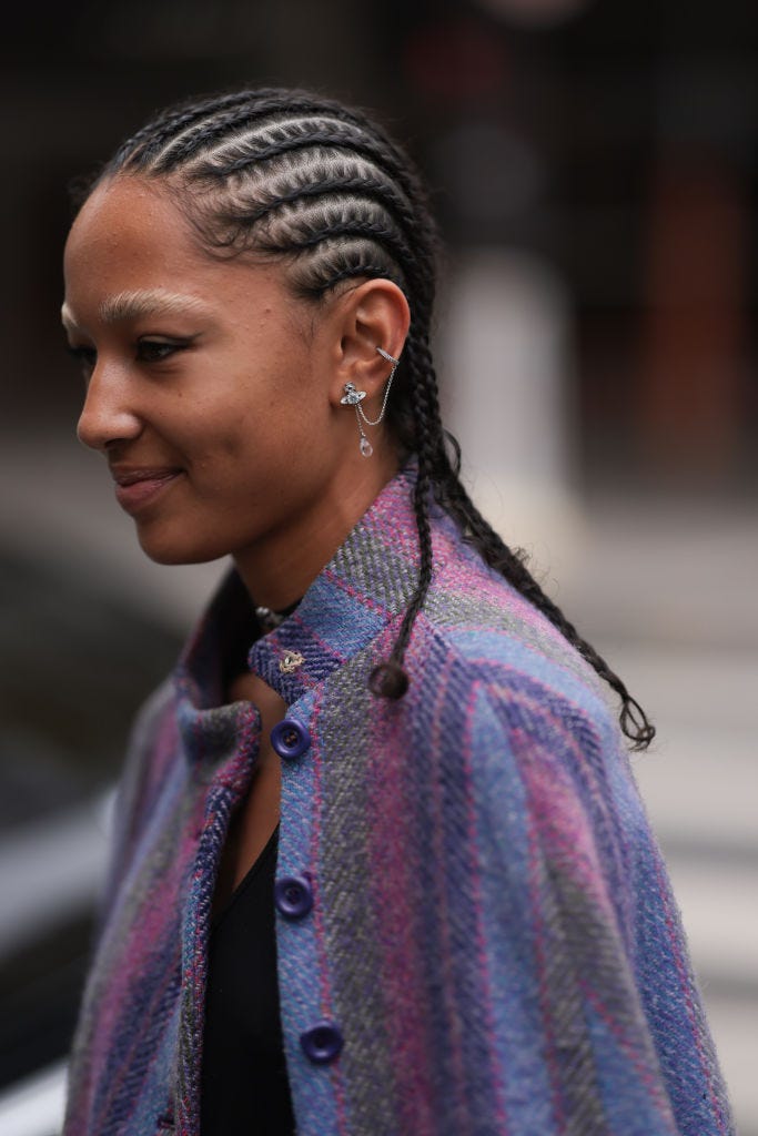 Cornrows to Mid-Back Braids Cornrows to Mid-Back Braids — Winter Natural Hairstyles