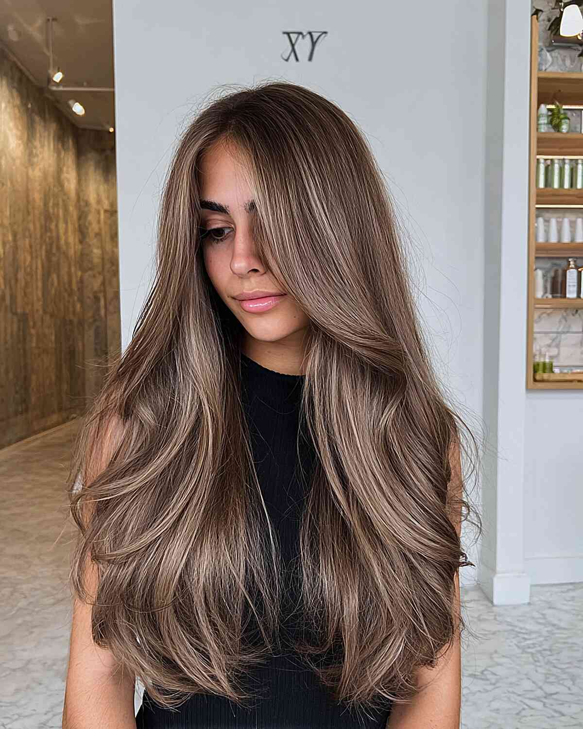 29 Gorgeous Mushroom Brown Balayage Hair Color Ideas