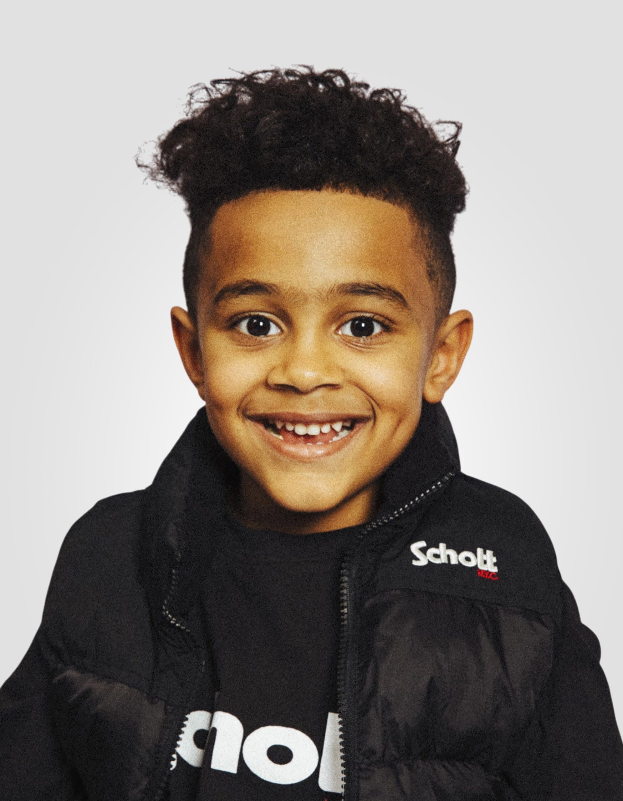 Taper Fade with Defined Curls Taper Fade with Defined Curls — Winter Hairstyles for Black Kids